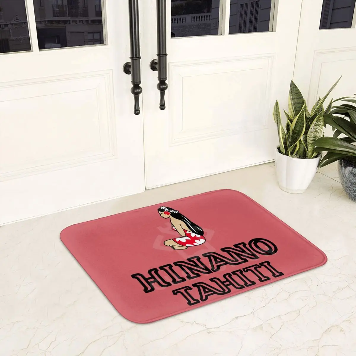 Hinano Tahiti Anti-slip Doormat Floor Mat Absorbent Mat Carpet Rug for Kitchen Entrance Home Bedroom Footpad Mats