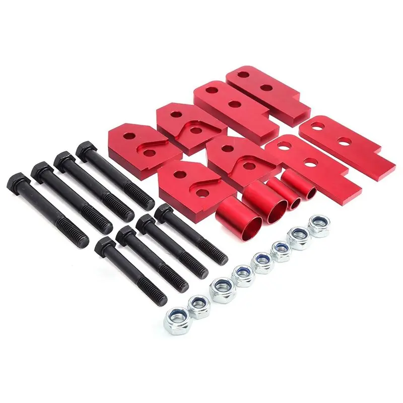 

Superior-ATV Full Kit 2Inch Full Suspension All Terrain Vehicle Lift Tool Red Fit For Rhino 450/660/700
