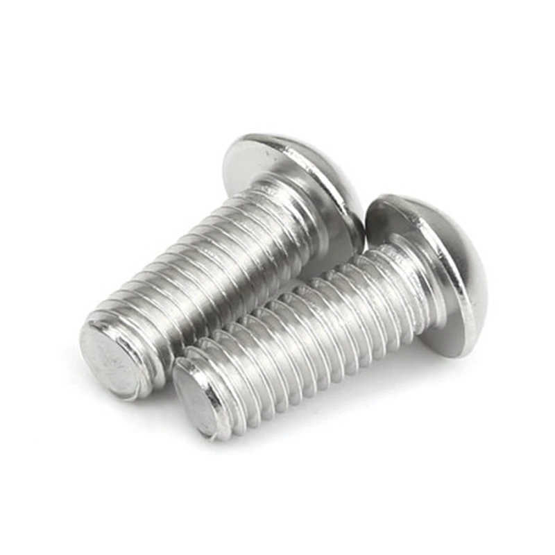 5-50pcs ISO7380 M2 M2.5 M3 M4 M5 M6 M8 304 A2 Round Stainless Steel or Black 10.9 grade Hex Socket Button Head Allen Bolt Screw