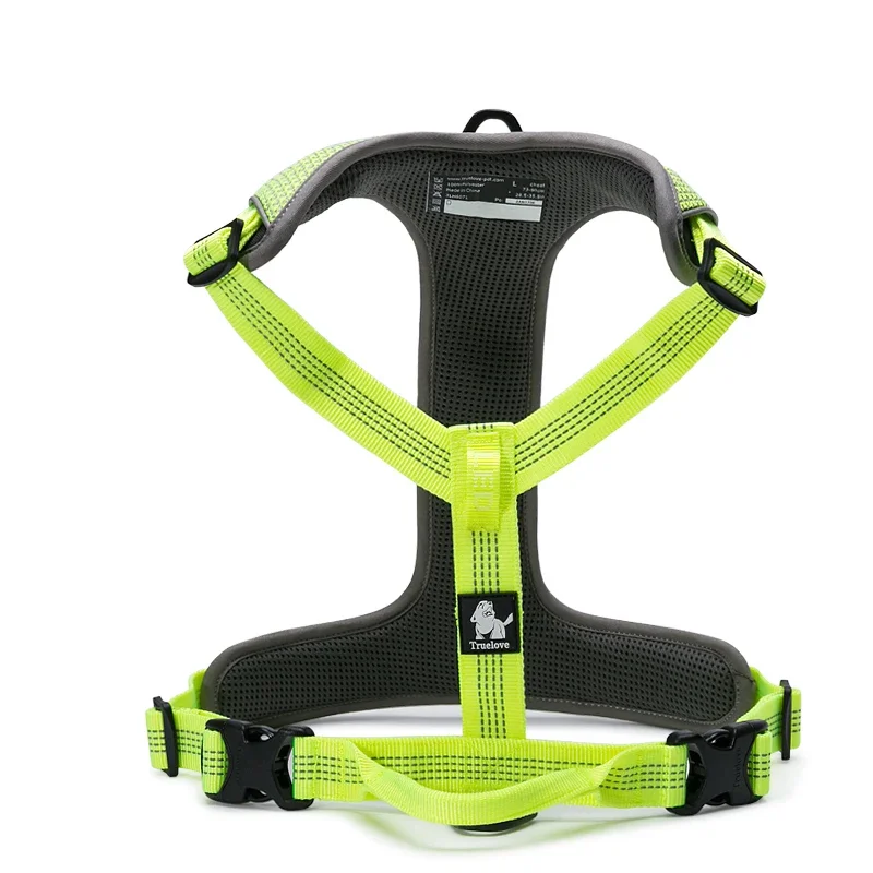 Winhyepet-reflecterend nylon harnas, hondenvest, anti-ontsnappen, buiten, wandelen, accessoires voor Yorkie, puppy, groot