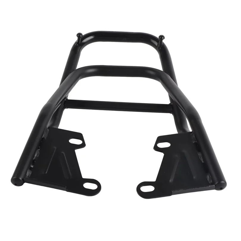 Motorcycle Rear Rack Top Case Carrier Motorcycle Rear Handrail Rack Luggage Box Holder Iron Black Replacement for Grom MSX125 M3