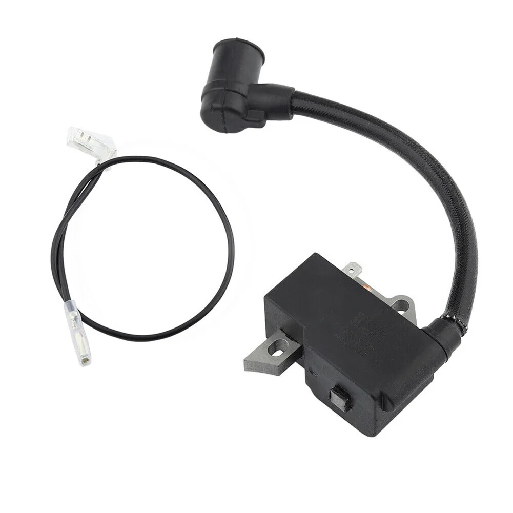 1-個点火コイル金属トリマー交換-chiansaw-芝刈り機取り付けが簡単-fs85-点火コイル真新しい