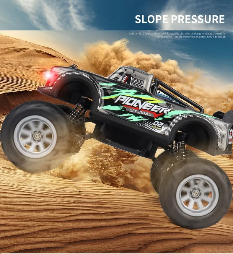 RC Car Toys for Boys Remote Control Car Wth Light RC Drift Car Off-Road Climbing Cars High-Speed Racing Vehicle Children Gift