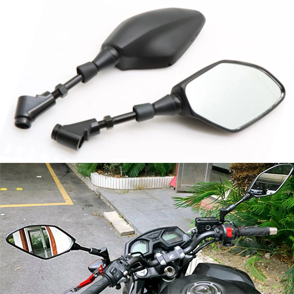 

For YAMAHA MT-01 MT-03 MT-09 MT-07 MT-10 MT01 MT03 660 MT09 MT07 Tracer MT10 2005-2019 MT 09/07 Side Rearview Rear View Mirrors