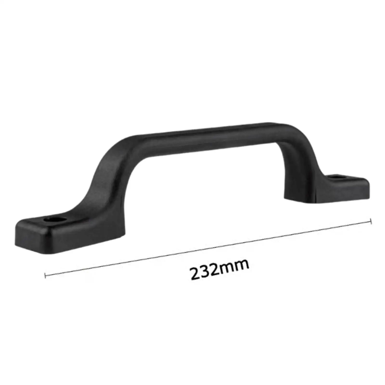 9inch RV Cargo Trailer Door Handle Grab Bar Accessories Comfortable Grip Lightweight for Automotive Sturdy Handrail Universal
