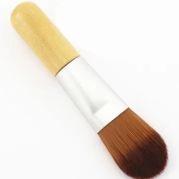 

Private label professional beauty tools cosmetic bamboo brush set for women makeup wooden wood brush
