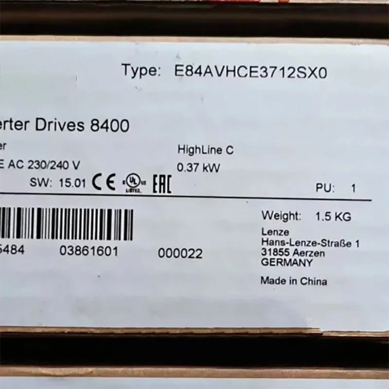 *New In Box E84AVHCE3712SX0 New IN box in STOCK via Expedited Shipping One Year Warranty