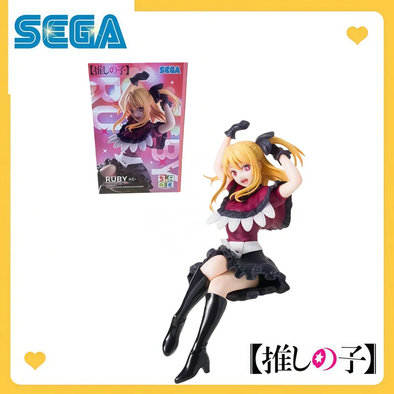มีสินค้าในสต็อก ของแท้ 100% ฟิกเกอร์แอคชั่น SEGA Oshi No Ko โฮชิโนะ รุบิ ของใหม่แกะกล่อง อุปกรณ์เสริมอนิเมะ ของเล่นสะสม โมเดล