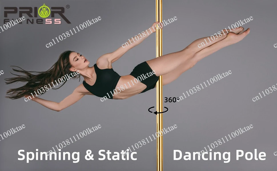 45Mm Detachable Pole  Home 360 Rotary  Training Bar Portable Fitness Dance Sports