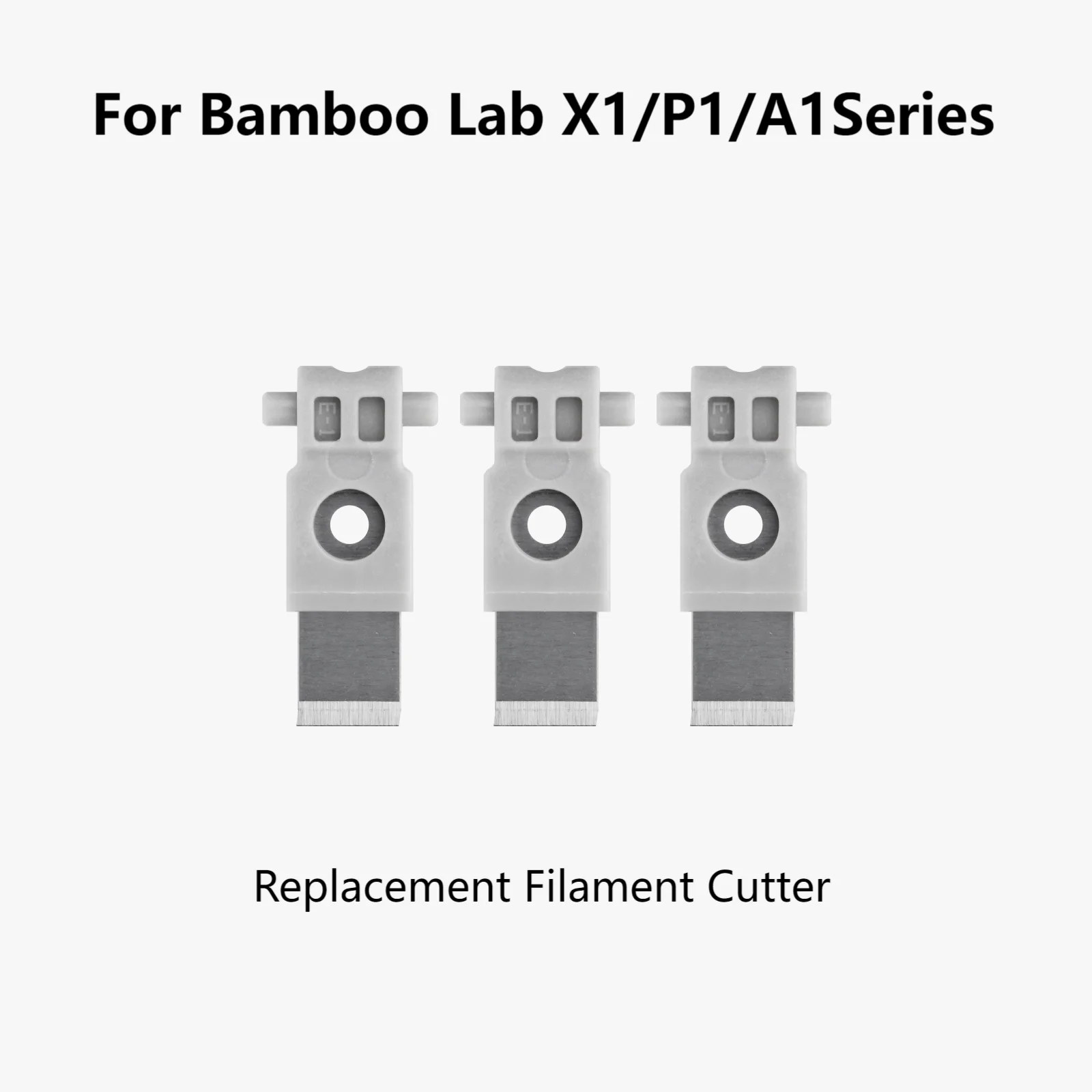 For Bambu Lab 3D Printer Tool Head Cutter Scraper 3pcs X1/P1 Series Universal A1 Mini Prevent Clogging of the Nozzle X1C P1P P1S