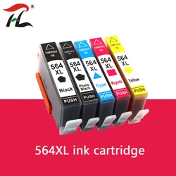 5PCS 564XL Compatible ink cartridge HP564XL hp564 564 For HP deskjet 4610 4620 6512 6515 D5460/D5463/D5468/D7560 inkjet printer