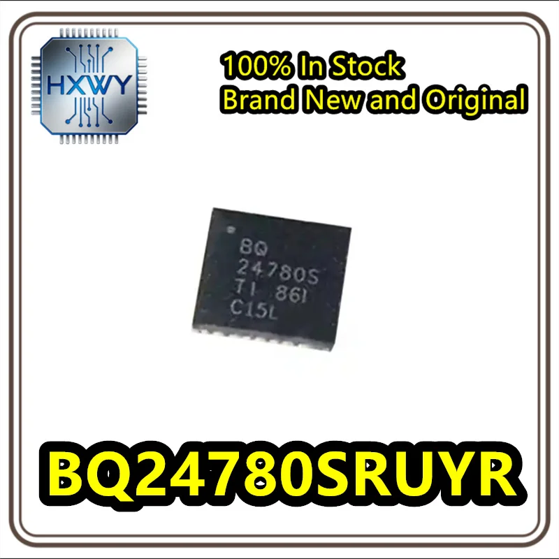 (10/50 pieces) Brand new original BQ24780SRUYR power management chip silkscreened BQ24780S WQFN-28 in stock.