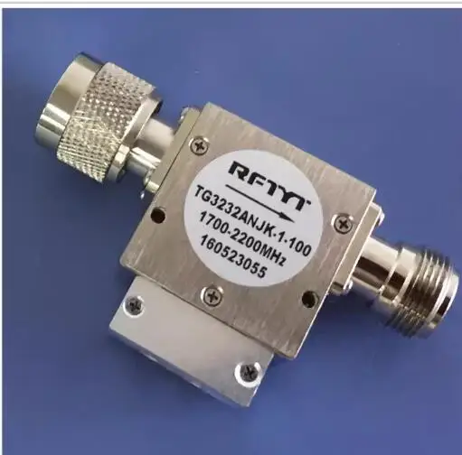 Protective equipment RF coaxial isolator with multiple frequency bands available from 300MHz-6GHz
