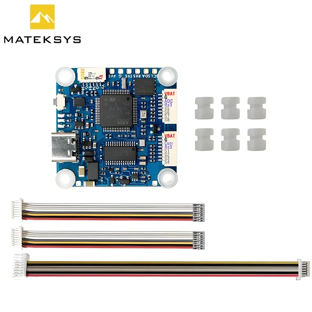 SmCpMateksys Matek F405-HDTE F405 3-12S MATEKF405TE Dual BEC Flight Controller For FPV Drone Parts