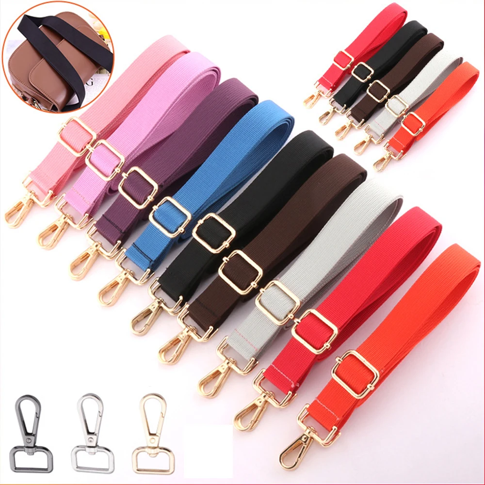 

75-145cm Shoulder Strap Messenger Crossbody Shoulder Bag Accessories Bag Straps 2.5cm wide Solid Color Handbag Belt Bag Handles