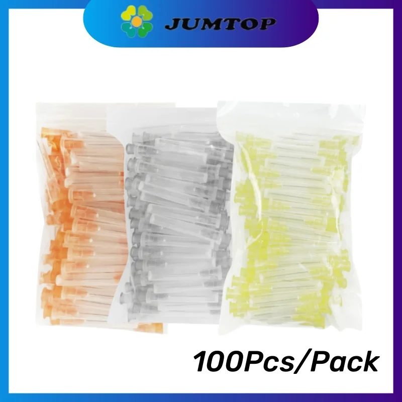 JUMTOP Dental Endo Irrigation Needle Tip 0.3/0.4/0.5mm End-Closed Side Hole Root Canal Lateral Rinsing Needles