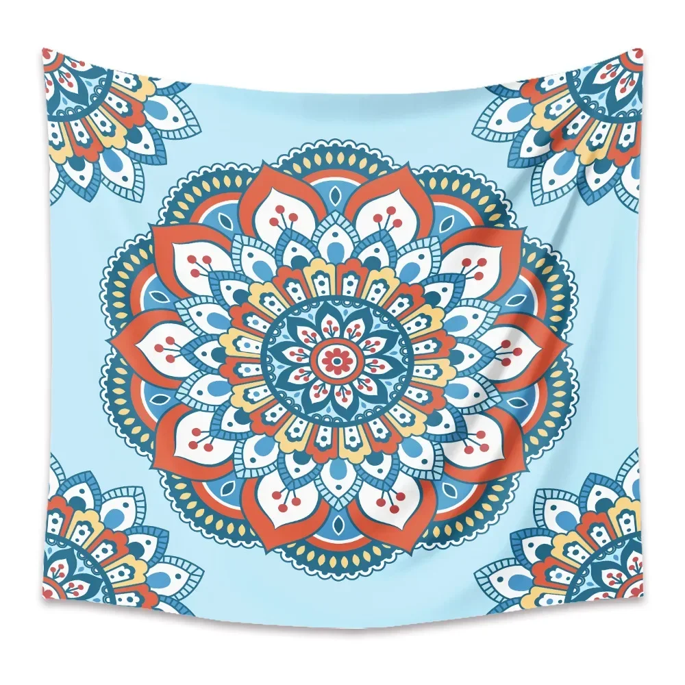 

Mandala Bohemian Tapestry Indian Wall Hanging Psychedelic Cloth Rug Ceiling Background Home aesthetic room decor 180x320cm