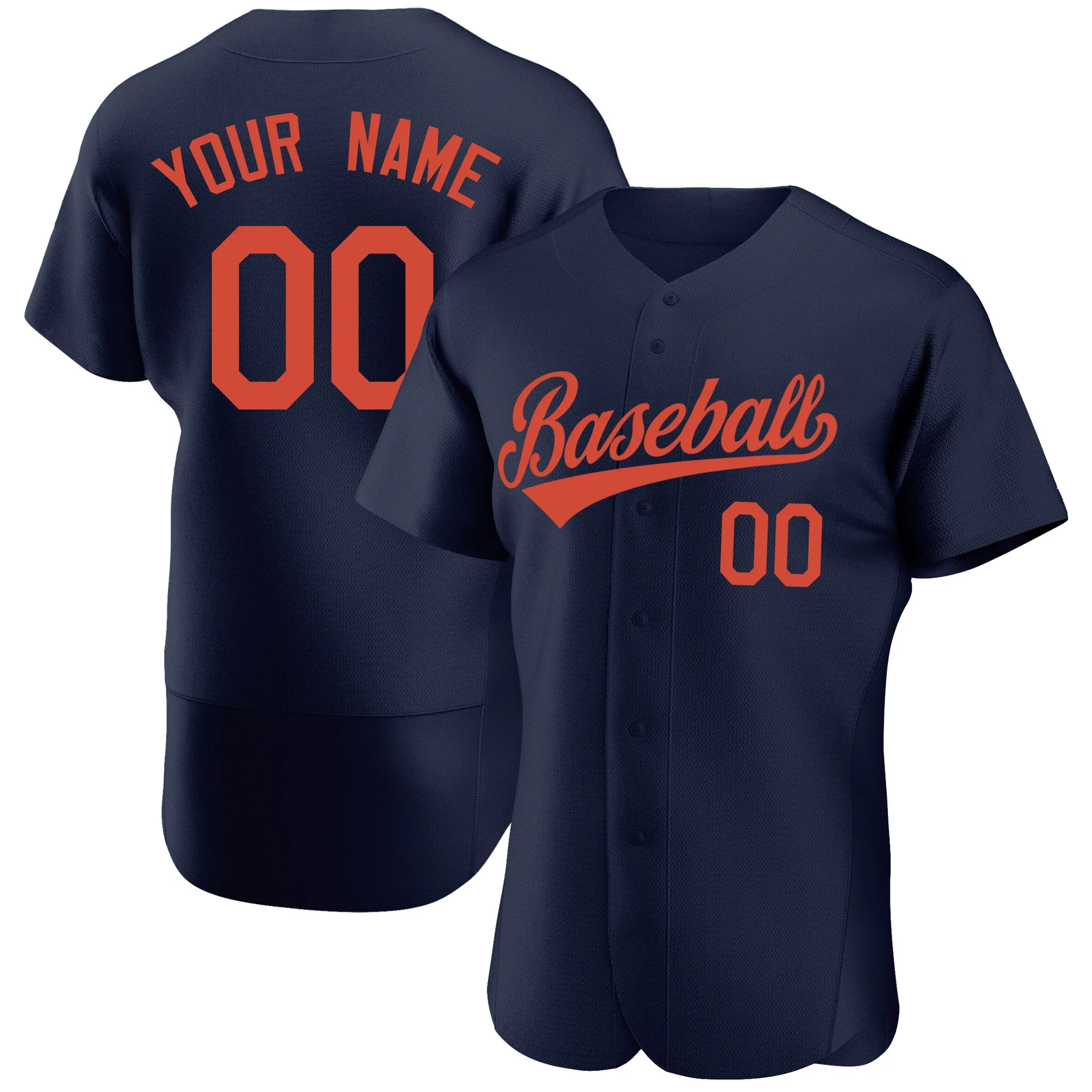 Custom Baseball Jersey Full Sublimated Team Name/Numbers for Men/Kids Fans Game Outdoors Breathable Athletic Softball Uniform