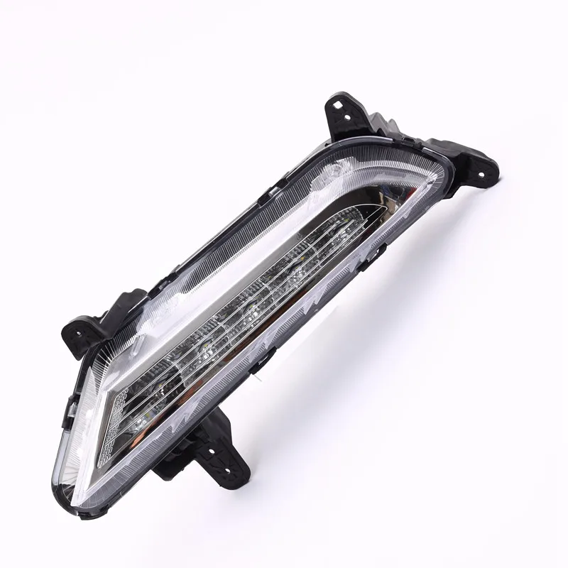 1pcs car Bumper creta ix25 headlight for ix25 daytime light 2020~2021y LED DRL car accessories headlamp ix25 creta fog light