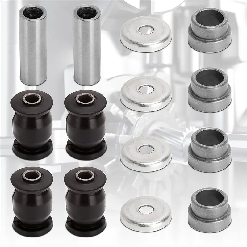 ABHX-Golf Cart Front Lower Bushing Kit For Yamaha G&E G22 G29,OEM 2HR-23526-00-00/90381-18001-00/90387-12016-00