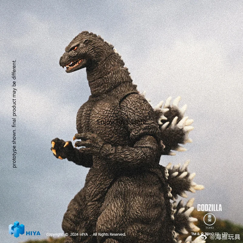 En stock Figurine d'action HIYA Série de base exquise Godzilla contre. Roi Ghidorah Godzilla Hokkaido Ver.