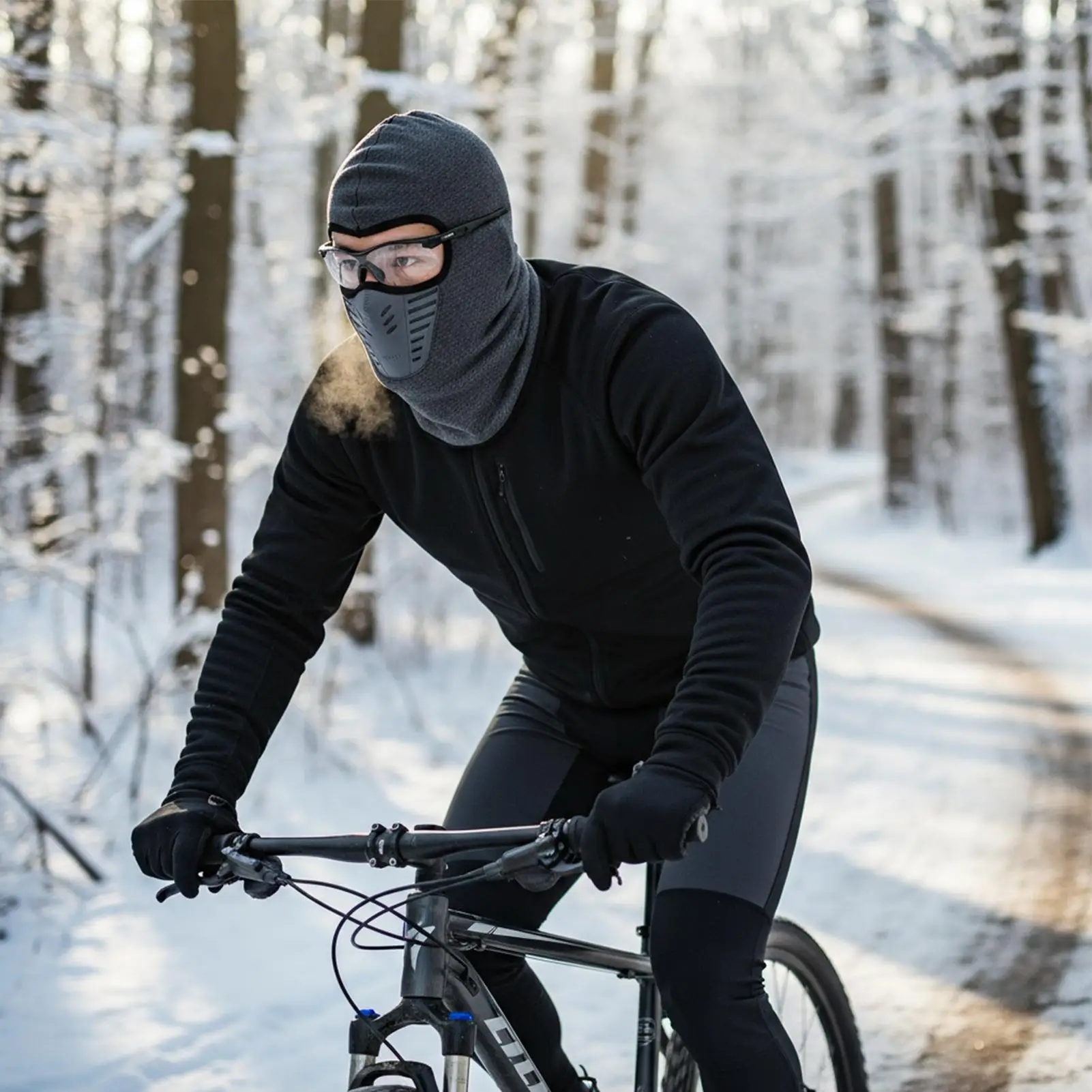 

Winter Face Cover Warm Breathable Cold Weather Protector Scarf Neck Gaiter Motorcycle Headwear For Fishing Cycling