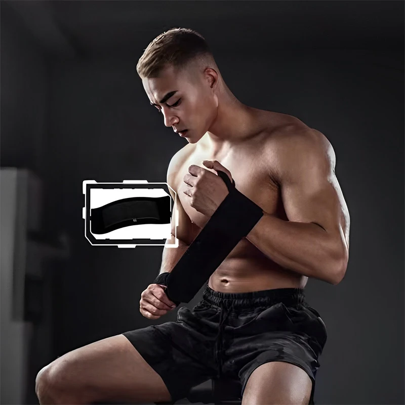 1 Pair Wrist Brace Wrist Wraps Compression Wrist Strap for Weightlifting Wrist Support Fitness Strength Training Bench Press