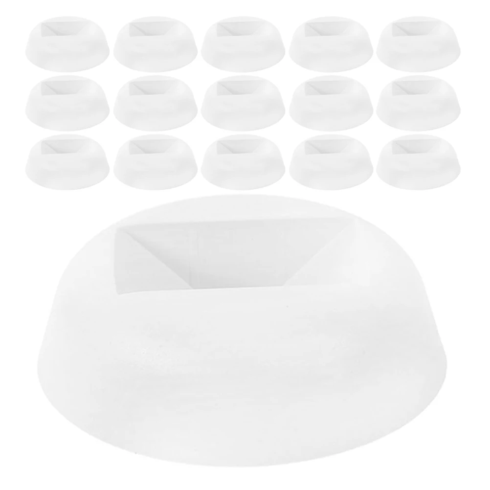 

20pcs Film Display Box Base Floating Frame Jewelry Stands Bracelet Holder Case Hanging Transparent PE Durable ABS Necklace Box