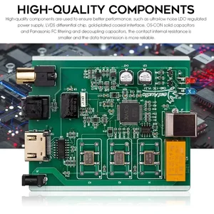 Douk Audio U2 PRO Mini XMOS XU208 Antarmuka Digital Konverter USB ke Koaksial /Optik /12S DSD256 PCM384K 10 xmos penjualan terbaik - №