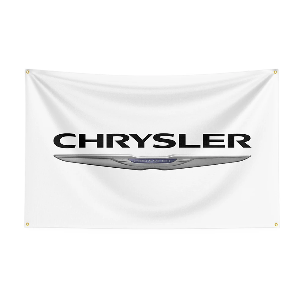 90x150cm Chryslers Flag Polyester Printed Racing Car Banner For Decor