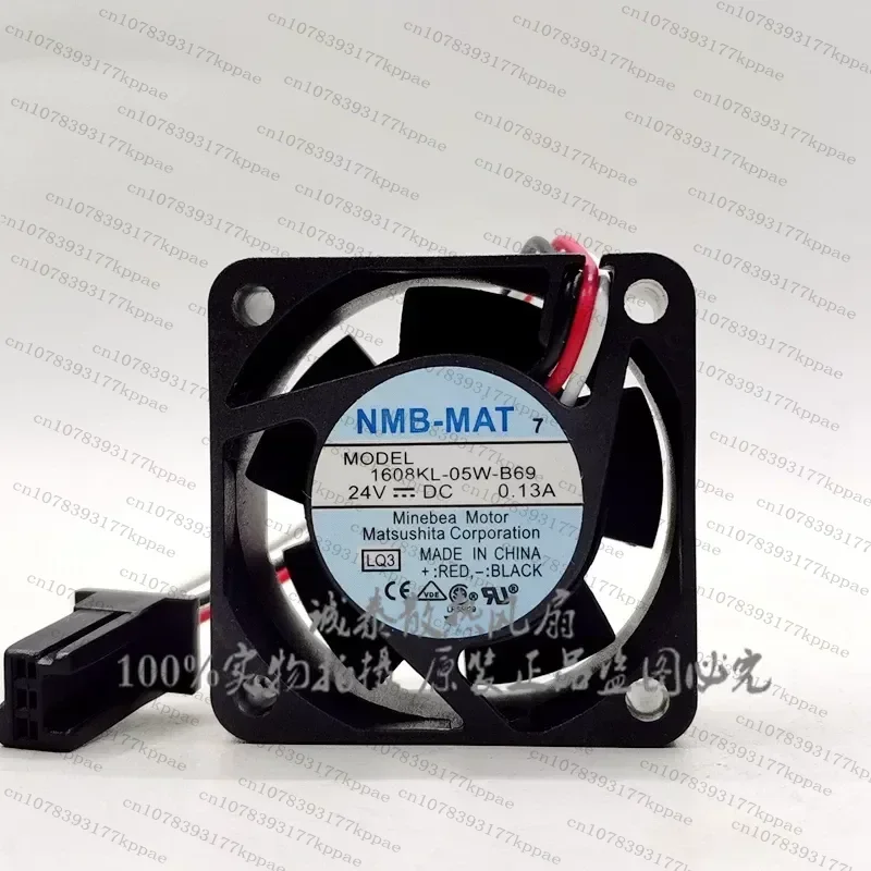 1PCS for 1608KL-05W-B69 24V 0.13A Cooling Fan for Fanuc System 4020 Detection Alarm Numerical Control Machine Tool