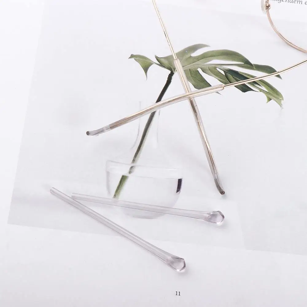 ثابت شفاف المضادة للانزلاق مكافحة خسر ثقب دائري لوح الساقين كم الأذن السنانير نظارات اكسسوارات نظارات غطاء للقدم