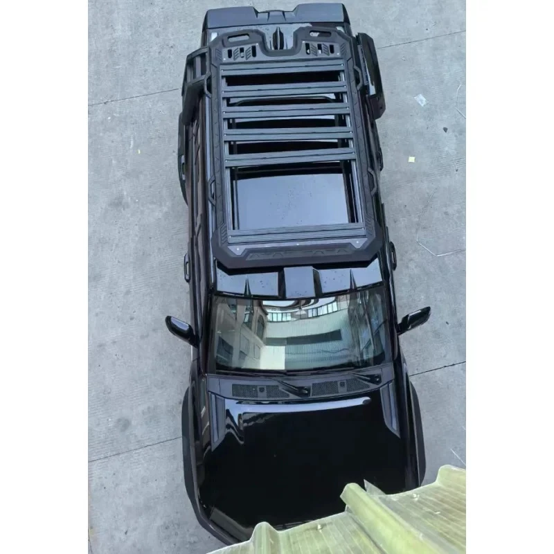 Factory Hot Sale High Quality Thickened Aluminum Alloy Car Roof Rack Easy No-Damage Installation 0Kg Load Enhanced Stility