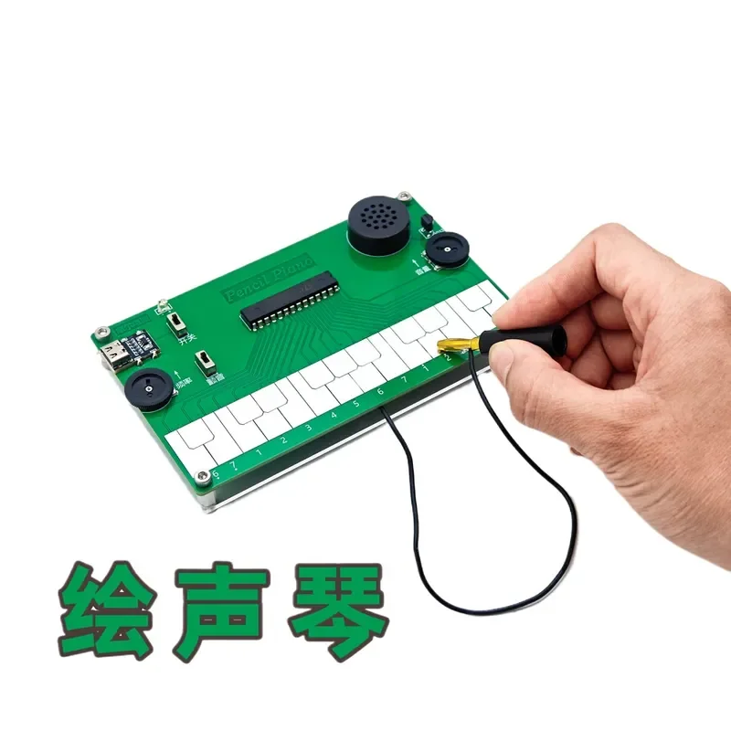 DIY Electronic Piano Kit Type C Charging Welding Practice Maker Course Design Assignment Musical Instrument Parts For