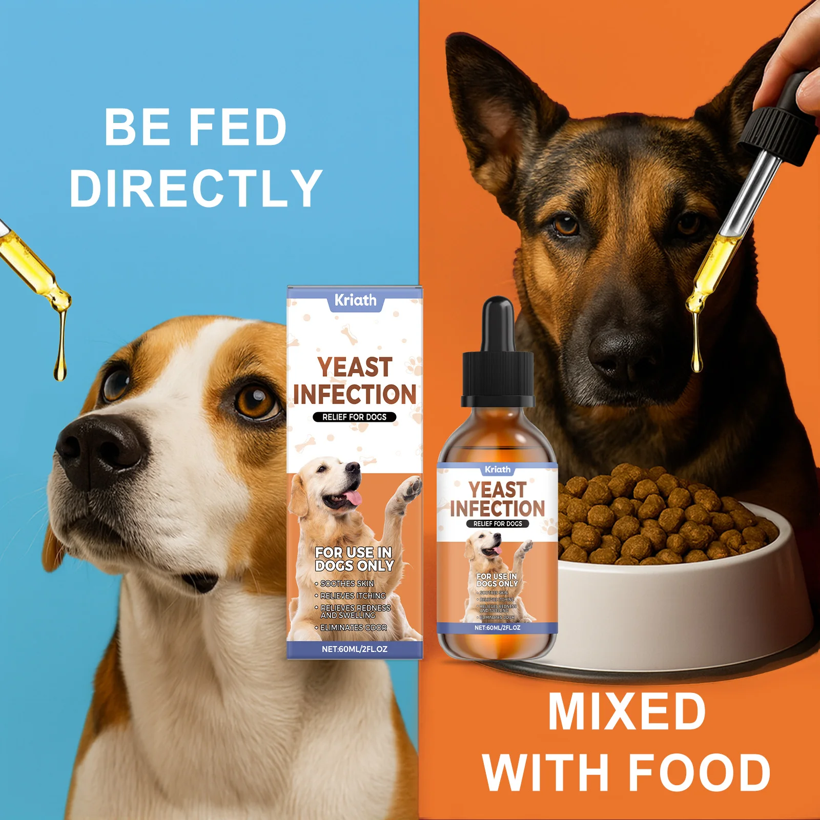 Herbal Wellness Drops - Köpek Bitkisel Damlaları - Üstün Yatıştırıcı