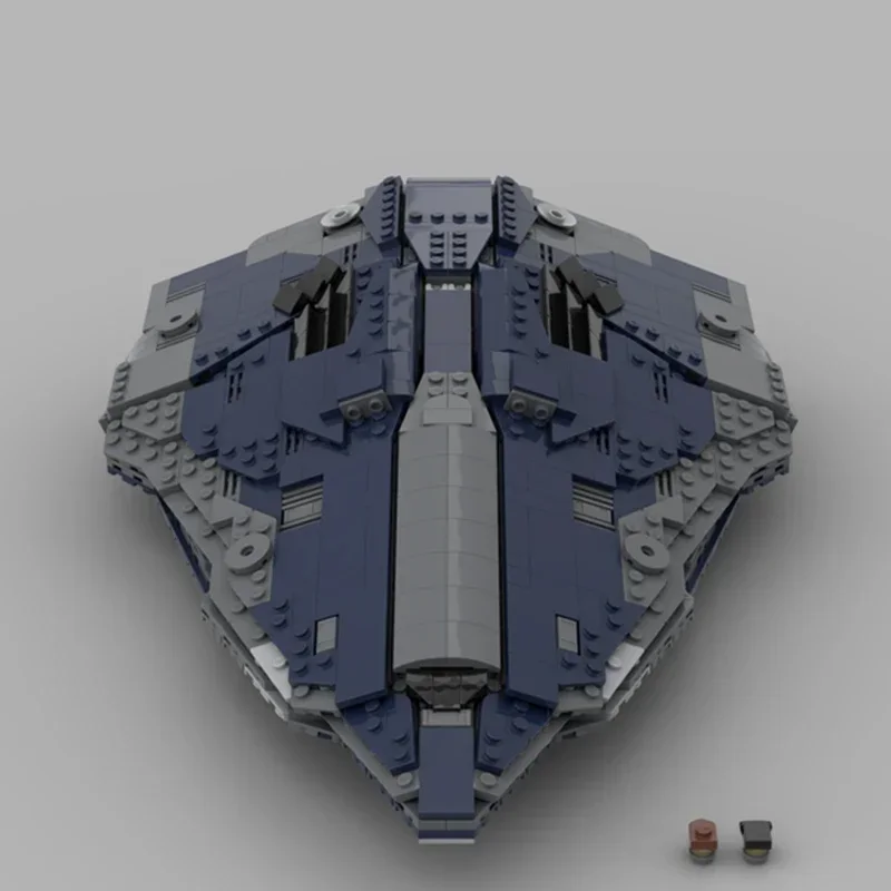 Moc Building Bricks modello di arma militare Python Fighter Technology blocchi modulari regali giocattoli per bambini set fai da te assemblaggio