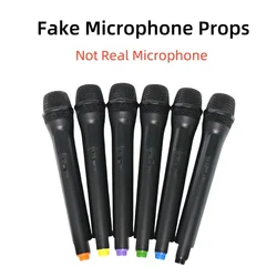 Plastic Simulation Microphone Props Child Speaking Singing Practice Mic Stage Performance Photography Prop