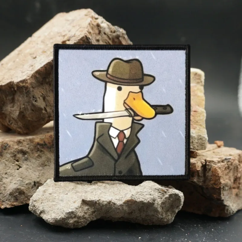 2026 Neuer taktischer Aufnäher, Spy Goose Militär-Moral-Abzeichen, Armband, für Kleidung, Hüte, Rucksäcke, taktische Ausrüstung, Klettverschluss