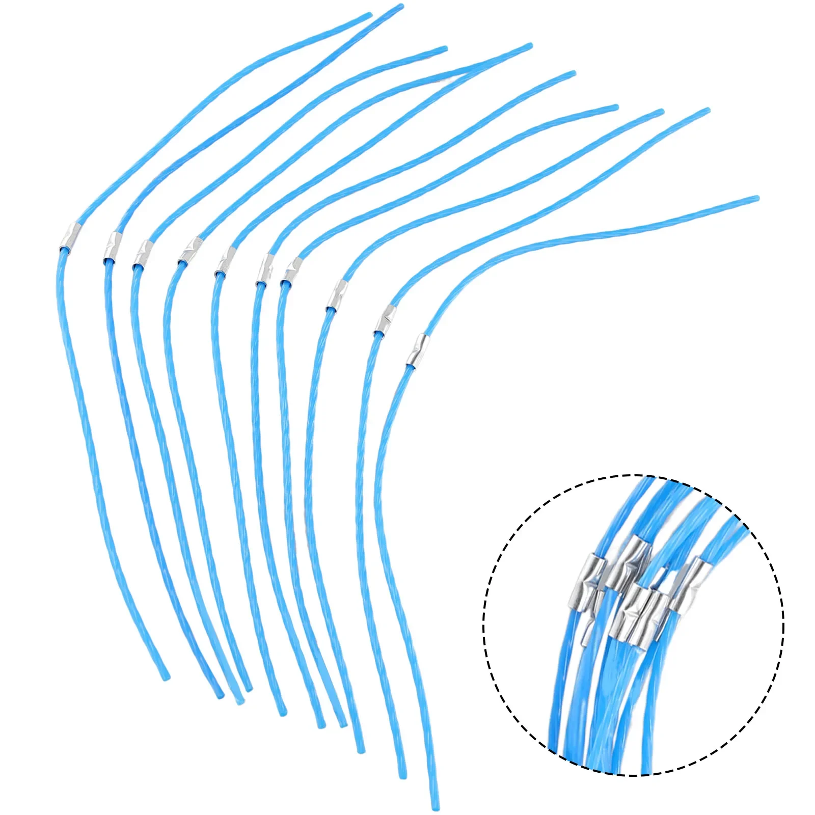 

10pcs Nylon Lines For String Trimmer Heavy Duty HDL GL687 GL690 String Trimmer Lawnmower Parts Lines Gardening Tools Accessories