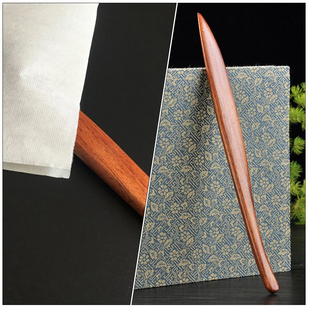 Ergonomic Xuan Paper Knife Natural Wood Envelope Opener Lightweight Letter Creative Stationery Office Tool