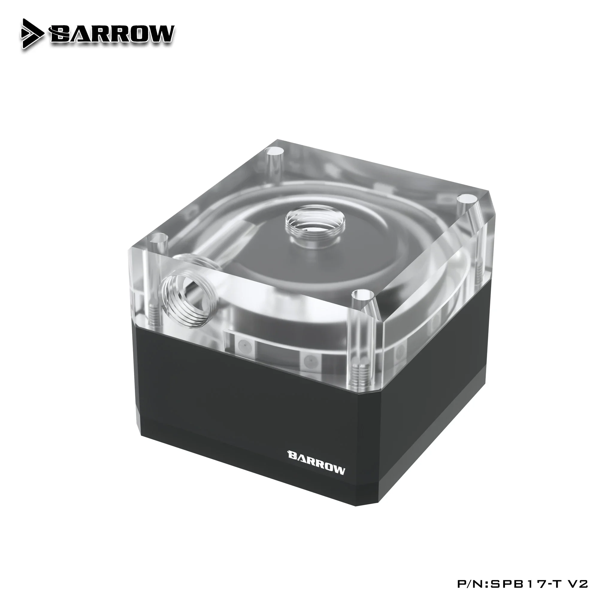 Imagem -06 - Barrow pc Waterway Placa Reservatório Lian O11 Mini Case 5v Argb 3pin Motherboard Aura Sync