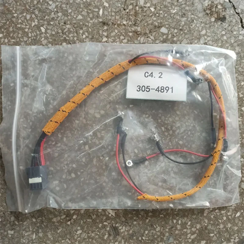 

For Caterpillar Parts 305-4891 3054891excavator Parts Cat 312d 315d 318d Nozzle Wiring Harness C4.2 Engine Injector Harness