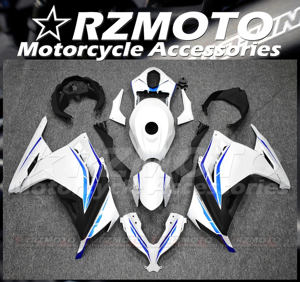 RZMOTO NEW Plastic Injection Cowl Panel Cover Bodywork Fairing Kits For Kawasaki NINJA 250 300 13 14 15 16 17 18 #013113