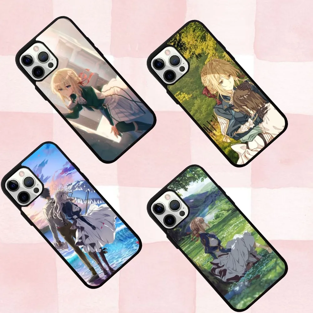

Violet Evergarden Phone Case For IPhone 16,se4,15,Pro,Max,Case 14,Plus,13,12,11 Magesafe Magnetic Wireless Charge Cover
