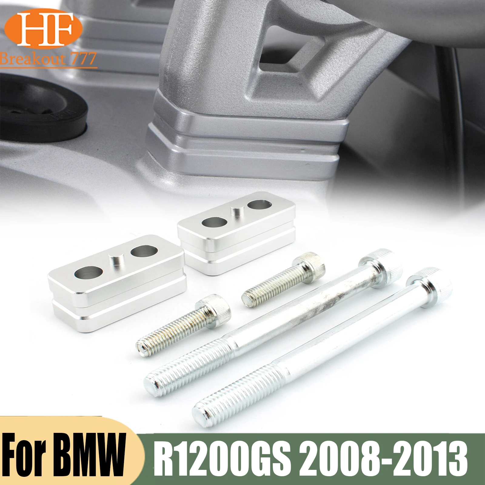 For BMW R1200G /R1200G SAdventure 2008-2013 Motorcycle Handlebar Risers Mount Clamp Kit