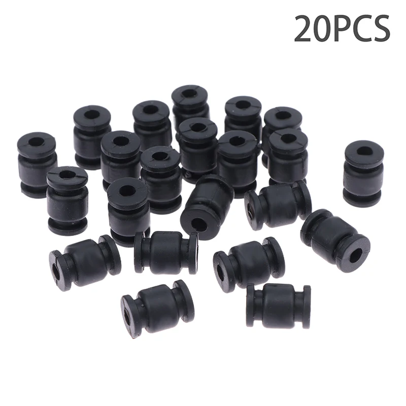 20PCS Anti-vibration Rubber Shock Absorber Ball Gimbal Damping Ball For RC Drone Flight Controller