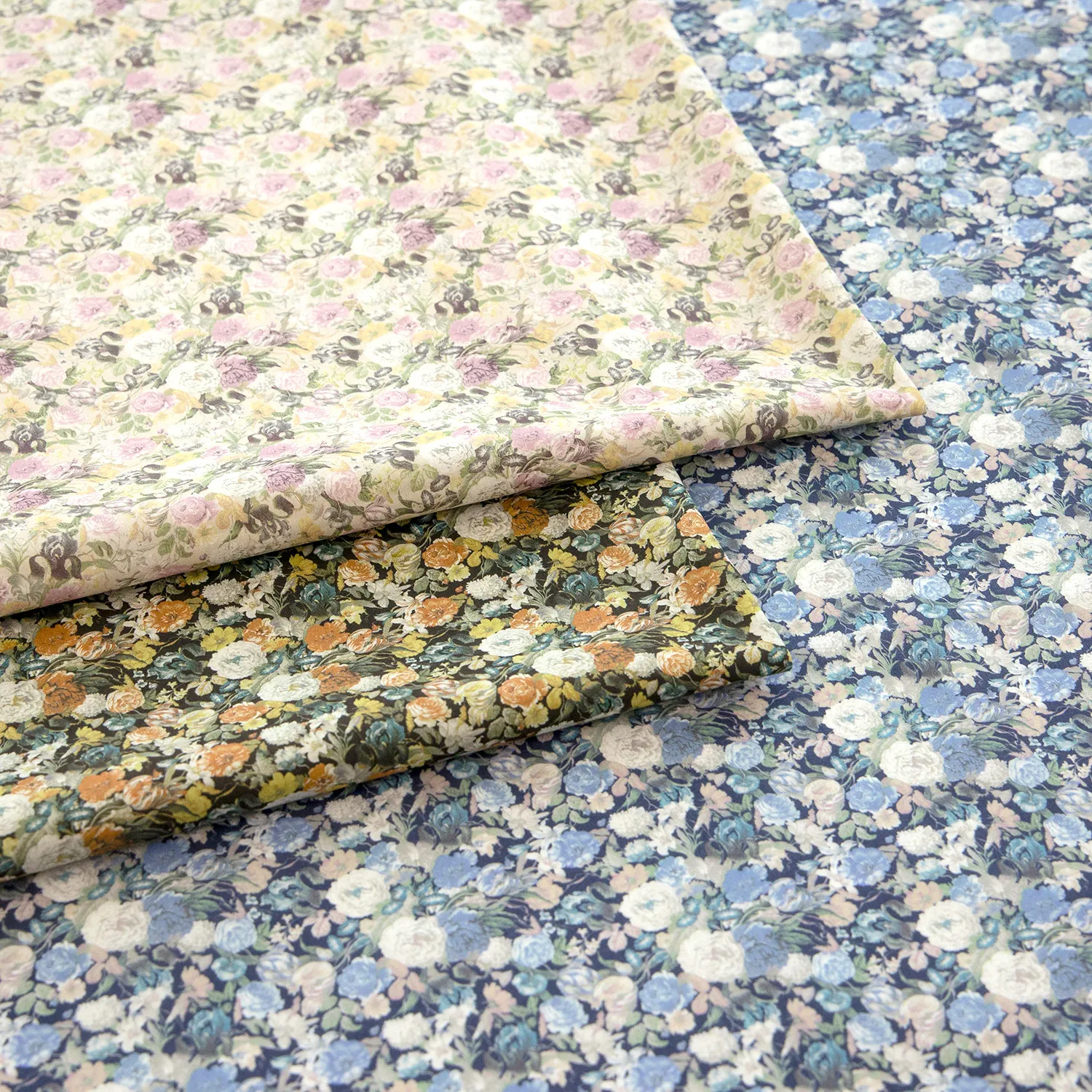 

50x110cm Liberty Organic Tana Cotton Bouquet Fabric, Tela Algodon Costura Fabrics For Sewing DIY Patchwork Garment Making Suppli