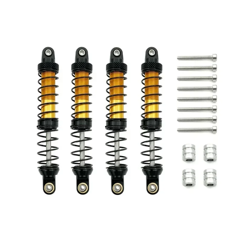 

4Pcs Metal Shock Absorber Oil Damper For MN999 MN 999 Defender D90 1/10 RC Car Upgrade Parts Accessories