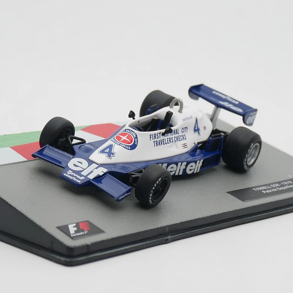 Ixo 1:43 Tyrrell 008 1978 Patrick Depailler Diecast Car Model Metal Toy Vehicle