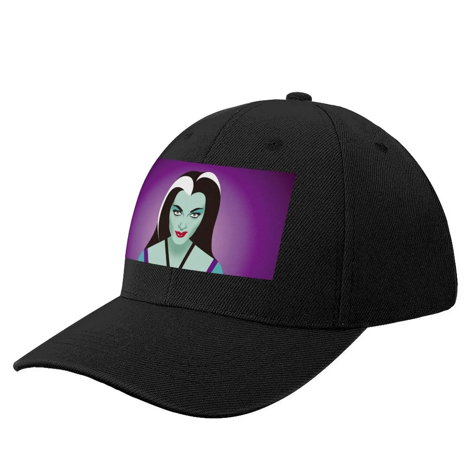 Lily Munster Baseball Cap Visor Hip Hop Streetwear Men Golf Wear Women's